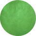 Square Machine Washable Transitional Neon Green Rug in a Living Room, wshpat2549grn