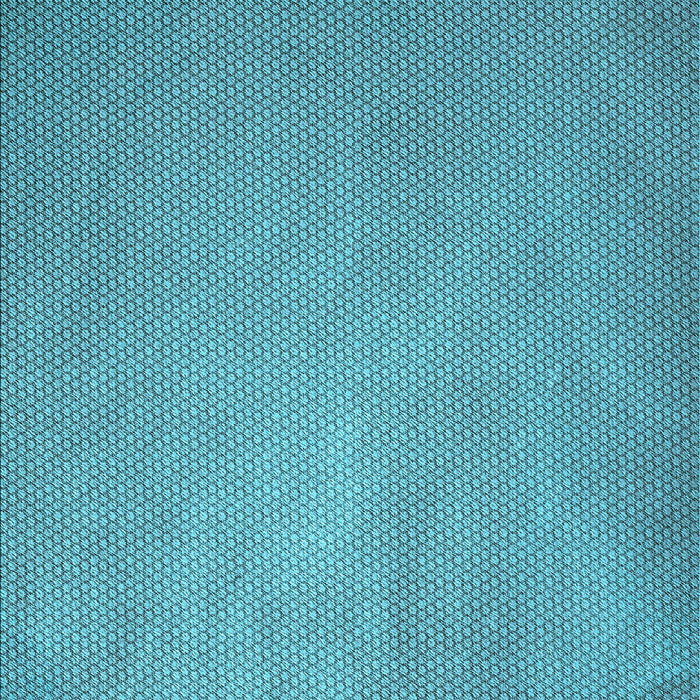 Patterned Dark Cyan Green Rug, pat2549lblu