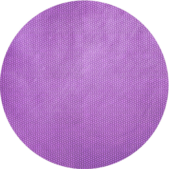 Square Patterned Violet Purple Rug, pat2549pur