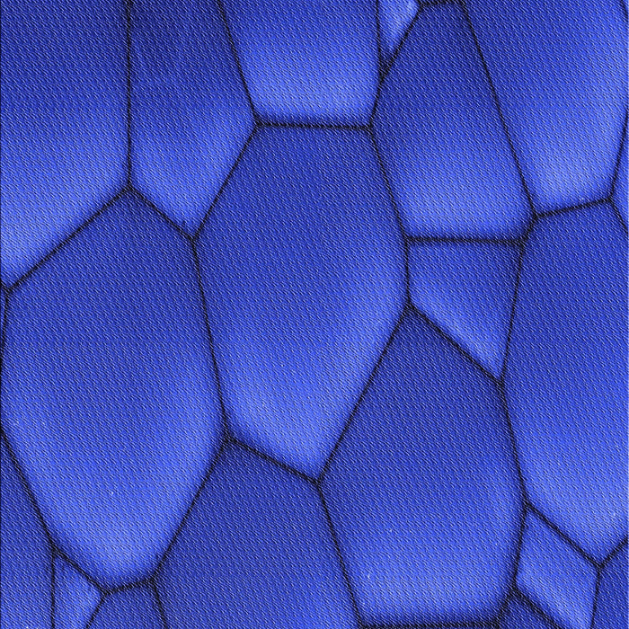 Patterned Blue Rug, pat255blu