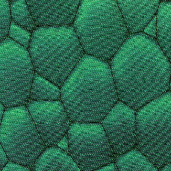 Round Patterned Deep Teal Green Rug, pat255grn