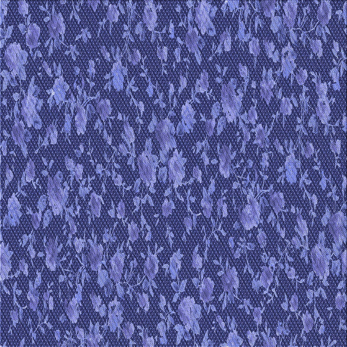 Round Machine Washable Transitional Light Slate Blue Rug, wshpat2550blu