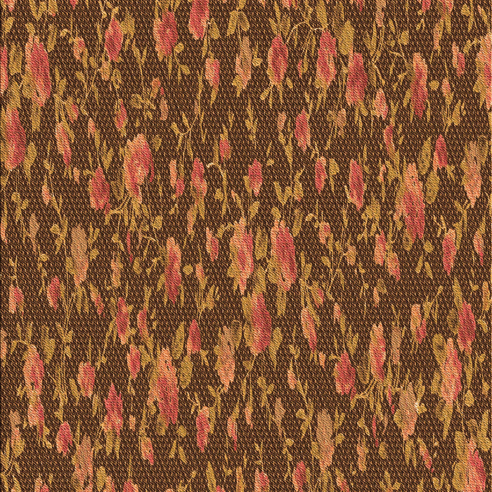 Machine Washable Transitional Orange Rug, wshpat2550org