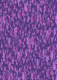 Machine Washable Transitional Purple Rug, wshpat2550pur