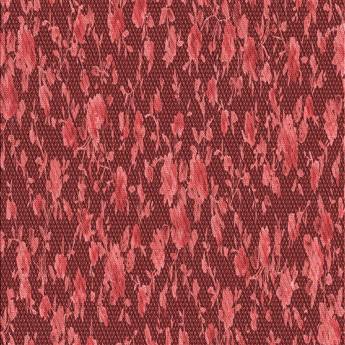 Patterned Red Rug, pat2550rd