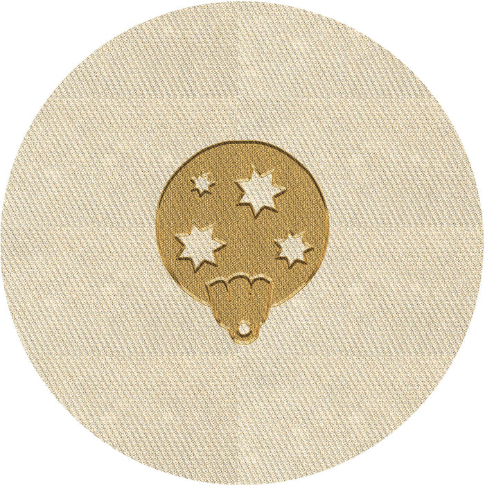 Square Patterned Moccasin Beige Rug, pat2551brn