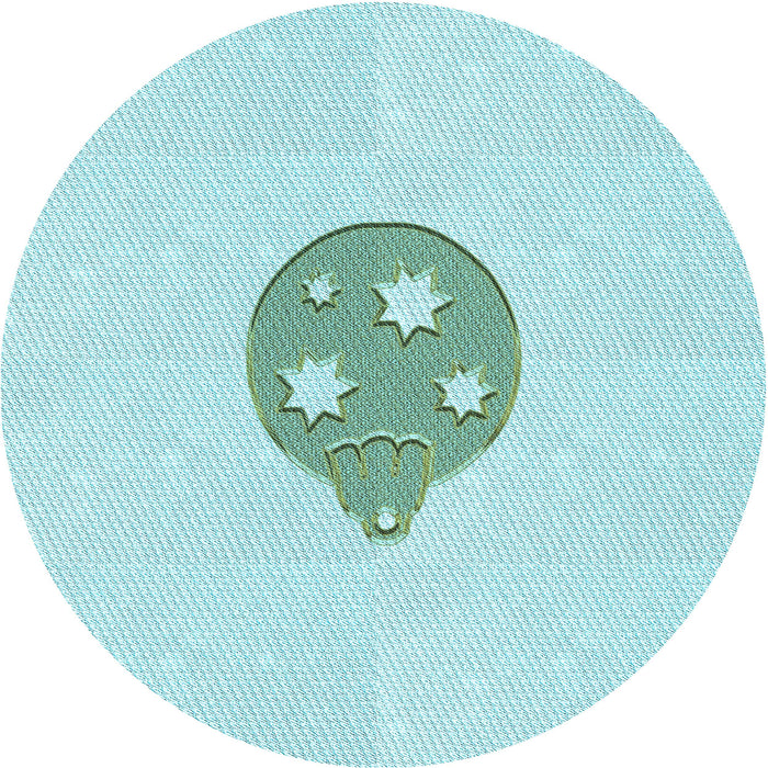 Square Patterned Diamond Blue Rug, pat2551lblu