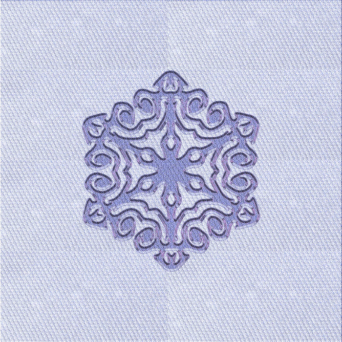 Round Machine Washable Transitional Lavender Blue Rug, wshpat2552blu