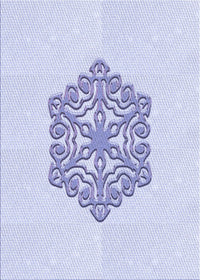 Machine Washable Transitional Lavender Blue Rug, wshpat2552blu