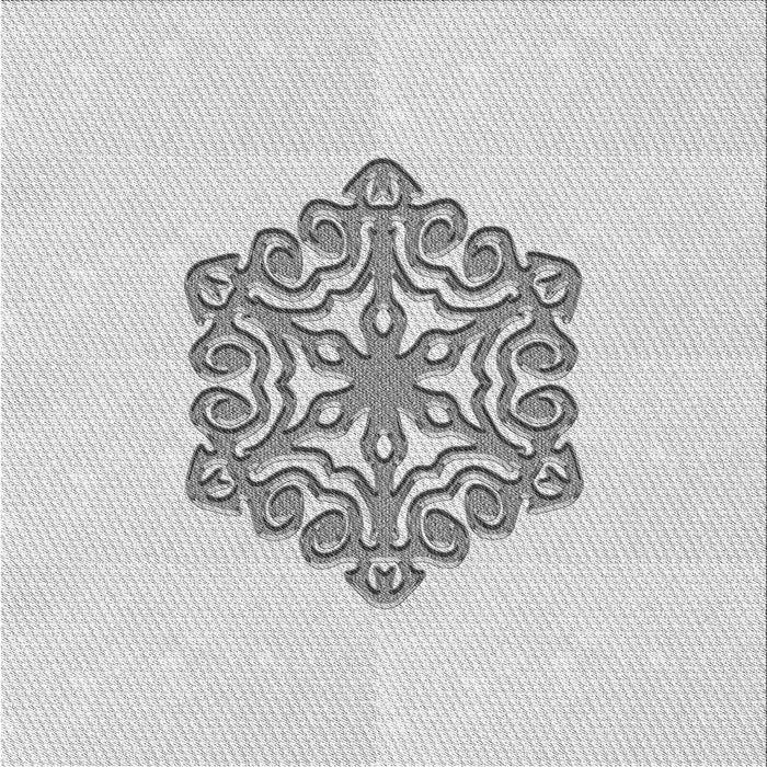 Round Machine Washable Transitional Platinum Gray Rug, wshpat2552gry