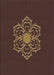 Patterned Sienna Brown Rug, pat2553brn