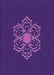 Patterned Blue Violet Purple Rug, pat2553pur