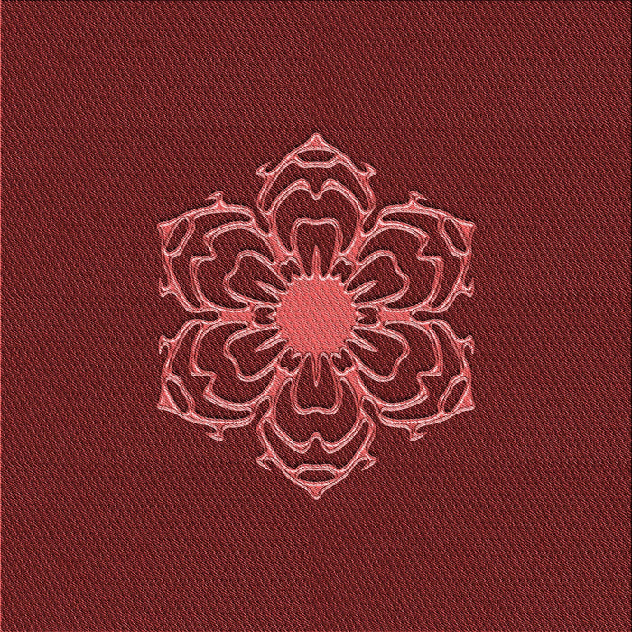 Round Machine Washable Transitional Red Rug, wshpat2553rd