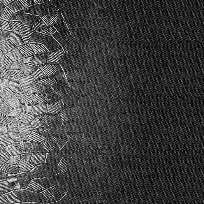 Round Machine Washable Transitional Midnight Gray Rug, wshpat2554gry