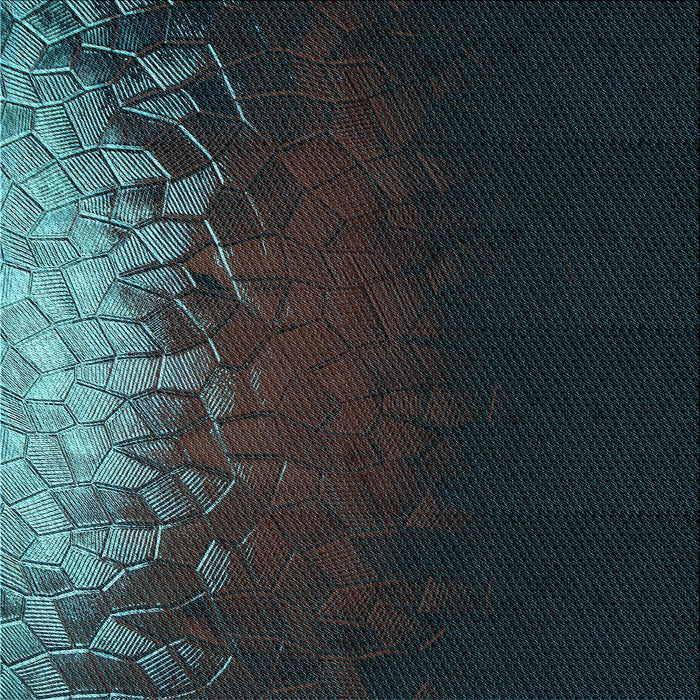 Round Patterned Midnight Gray Rug, pat2554lblu