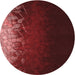 Square Patterned Maroon Red Rug, pat2554rd