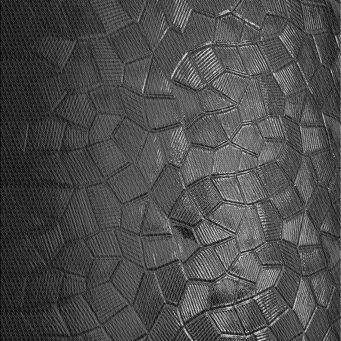 Patterned Charcoal Black Rug, pat2555gry