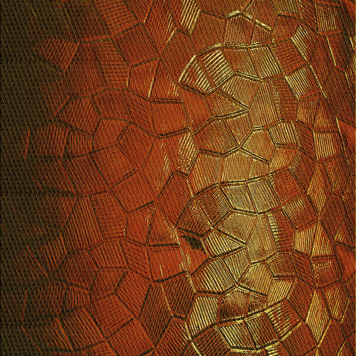 Patterned Mahogany Brown Rug, pat2555yw