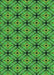 Patterned Green Rug, pat2556grn