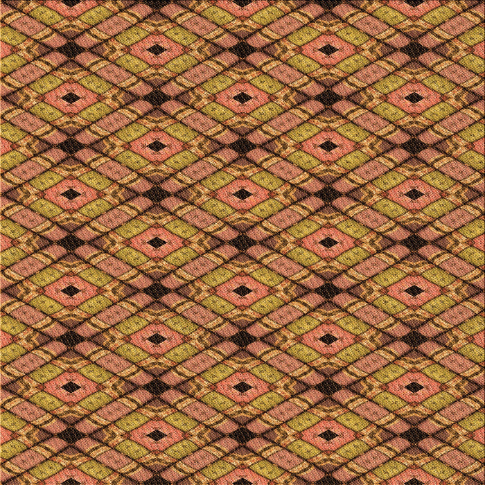 Round Machine Washable Transitional Orange Rug, wshpat2556org