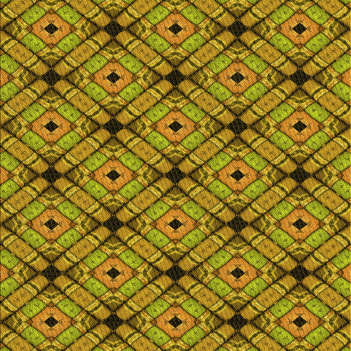 Patterned Yellow Rug, pat2556yw