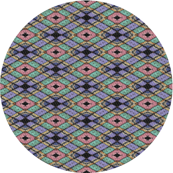 Square Machine Washable Transitional Dark Gray Rug, wshpat2556