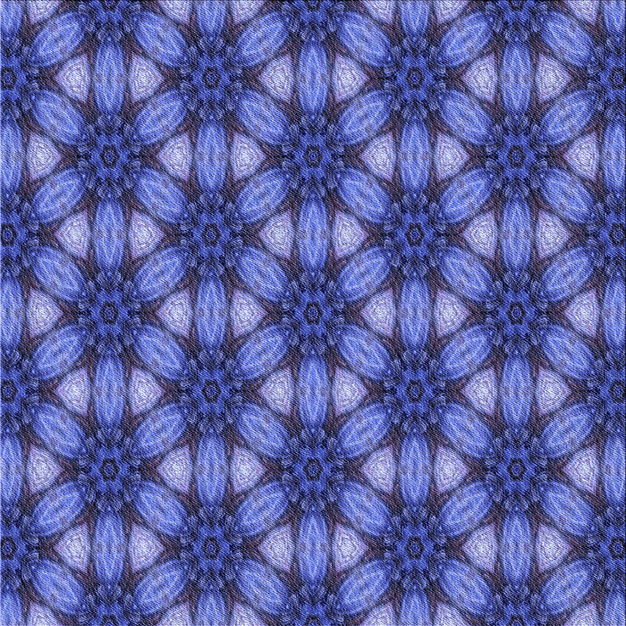 Round Patterned Sky Blue Rug, pat2557blu