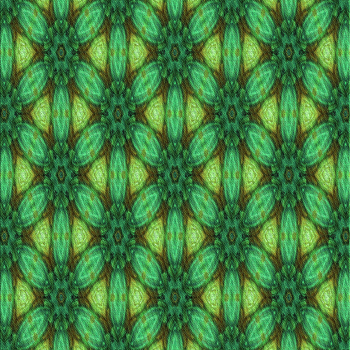 Patterned Deep Emerald Green Rug, pat2557grn