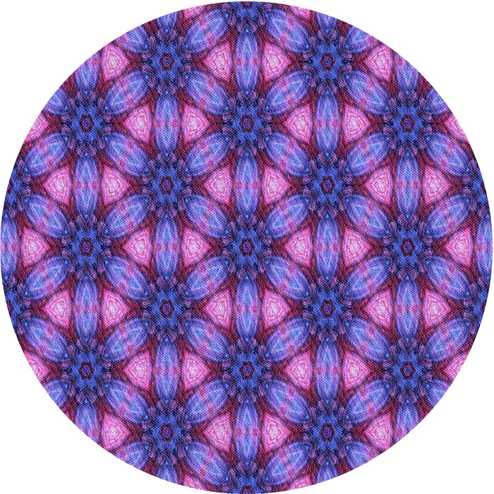 Square Machine Washable Transitional Bright Purple Rug in a Living Room, wshpat2557pur