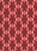 Patterned Red Rug, pat2557rd