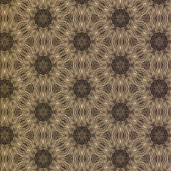 Patterned Peru Brown Rug, pat2559brn