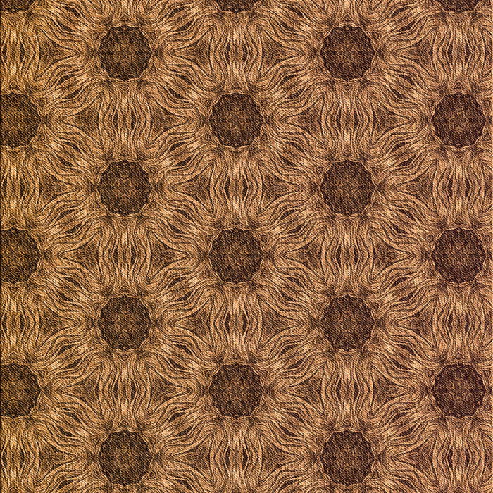 Patterned Red Brown Rug, pat2559org