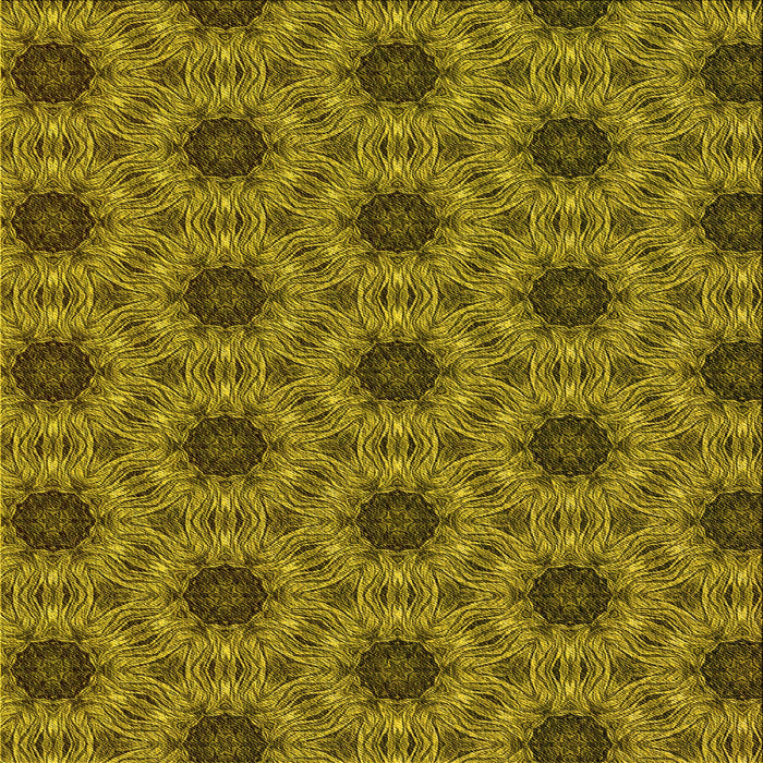 Round Machine Washable Transitional Orange Gold Rug, wshpat2559yw