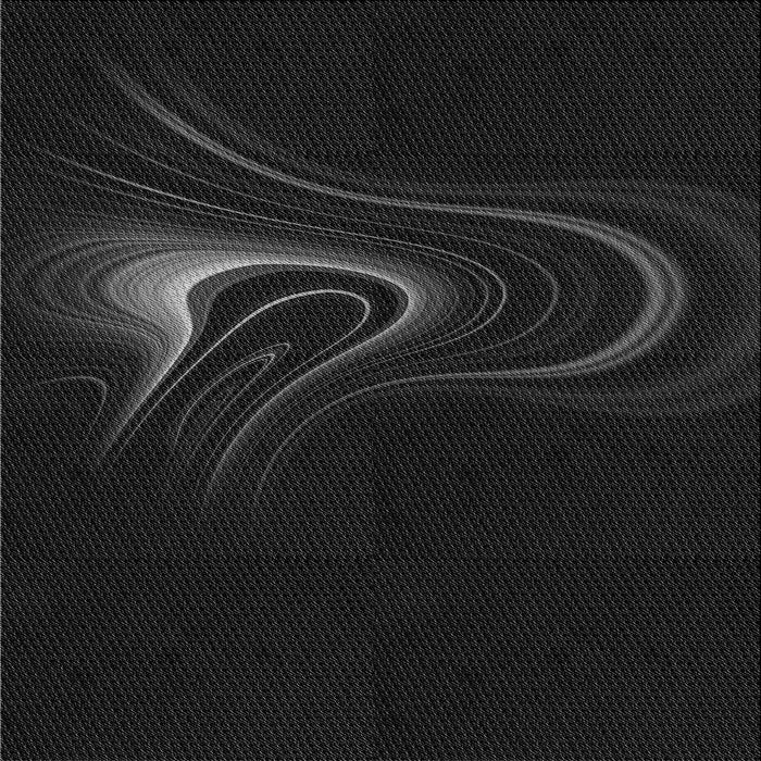 Round Machine Washable Transitional Black Rug, wshpat256gry