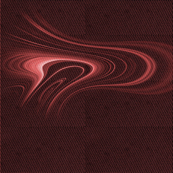 Round Patterned Chocolate Brown Rug, pat256rd