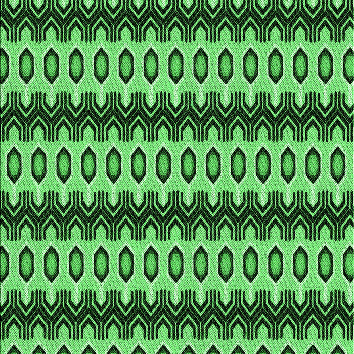Patterned Deep Emerald Green Rug, pat2560grn