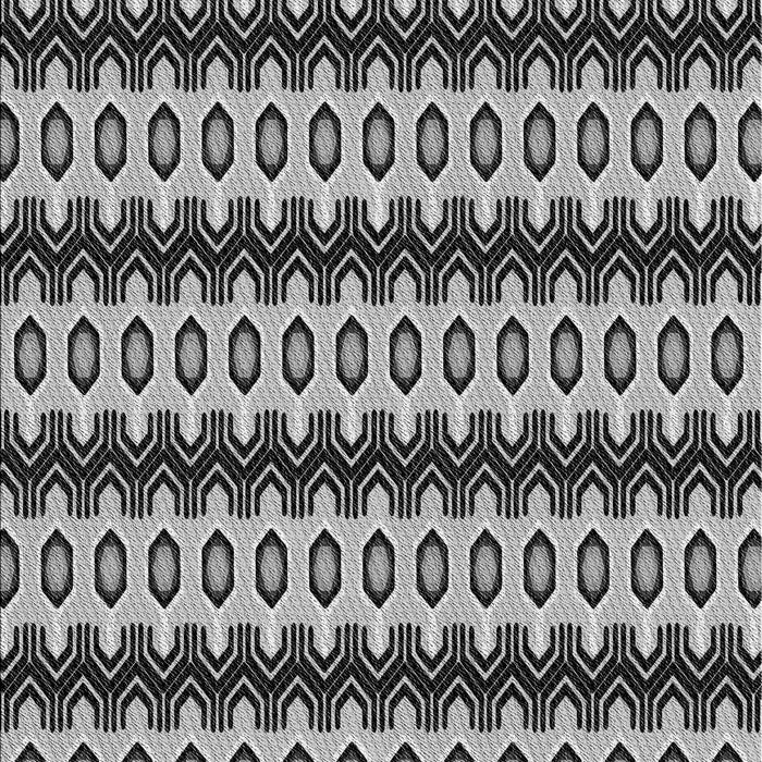 Patterned Platinum Silver Gray Novelty Rug, pat2560