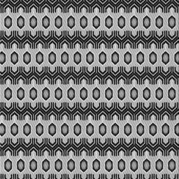 Square Patterned Platinum Silver Gray Novelty Rug, pat2560