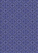 Patterned Medium Slate Blue Rug, pat2562blu