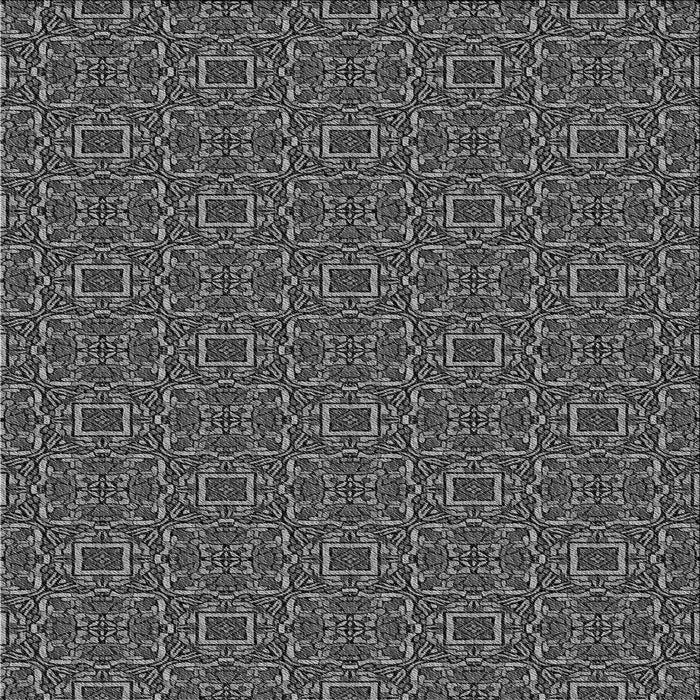 Round Machine Washable Transitional Gunmetal Gray Rug, wshpat2562gry