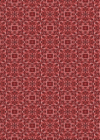 Machine Washable Transitional Cranberry Red Rug, wshpat2562rd