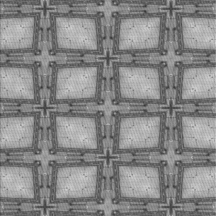 Patterned Cloud Gray Rug, pat2563gry