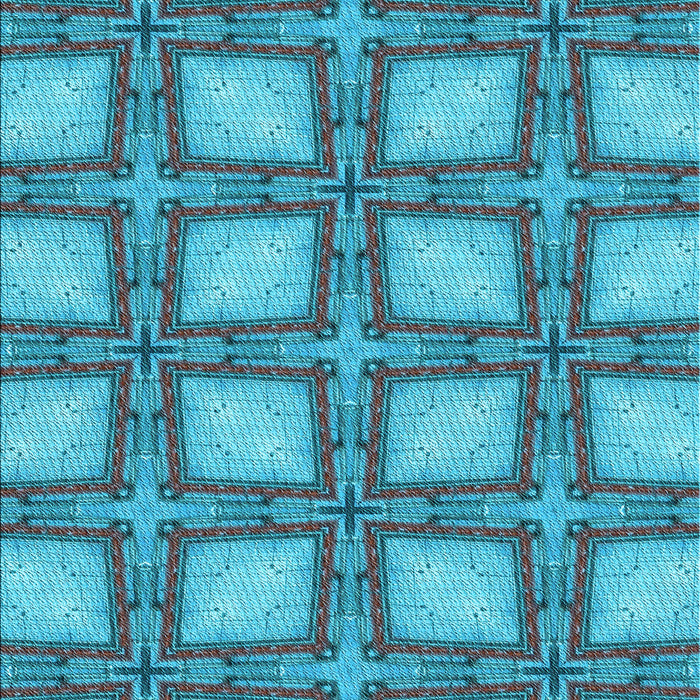Patterned Glacial Blue Ice Blue Rug, pat2563lblu