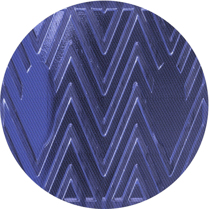 Square Patterned Blue Rug, pat2564blu