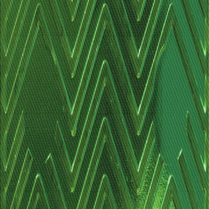 Machine Washable Transitional Deep Emerald Green Rug, wshpat2564grn