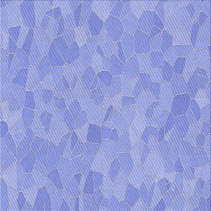 Round Patterned Light Slate Blue Rug, pat2565blu