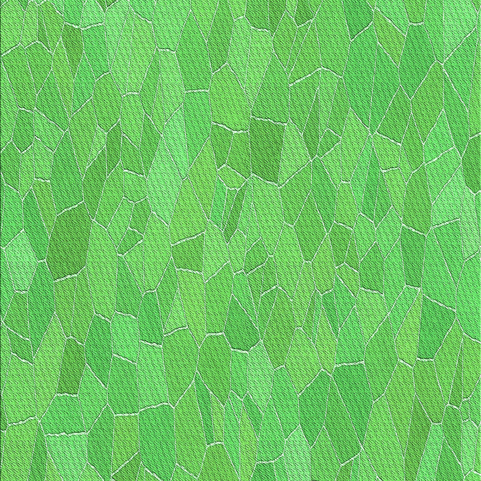 Patterned Neon Green Rug, pat2565grn