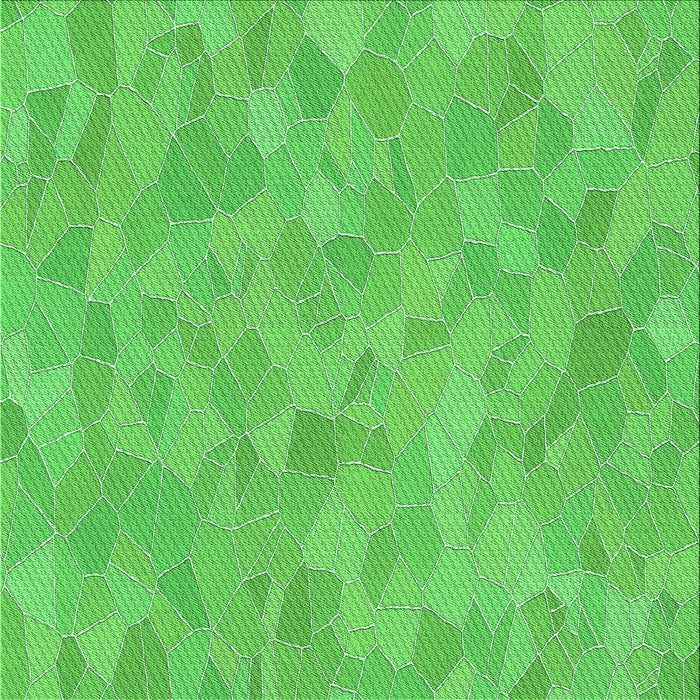 Round Machine Washable Transitional Neon Green Rug, wshpat2565grn