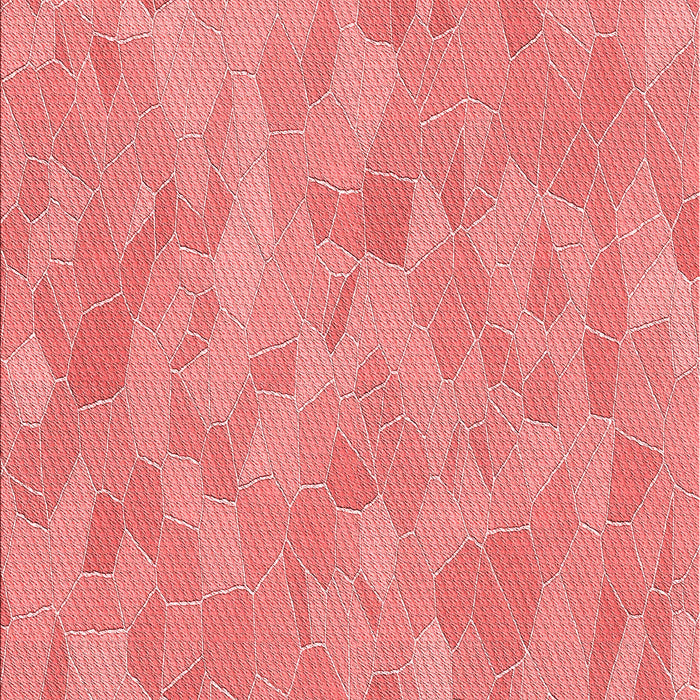 Patterned Light Coral Pink Rug, pat2565rd