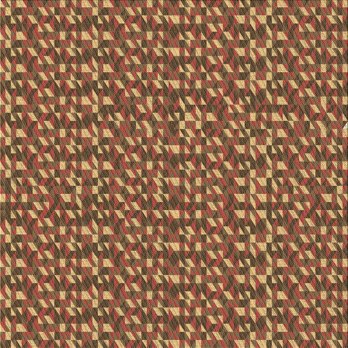 Round Patterned Caramel Brown Rug, pat2566brn